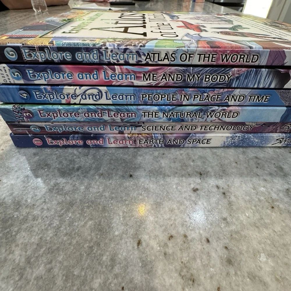 Southwestern EXPLORE AND LEARN Books Complete Vol 1-6 HC Science Homeschool